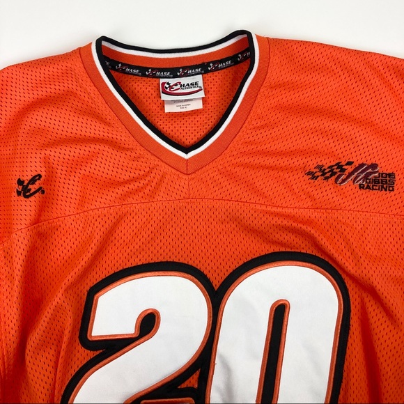 Vintage Chase Authentics NASCAR Tony Stewart 20 Orange Jersey Men’s Size XL - Picture 3 of 10